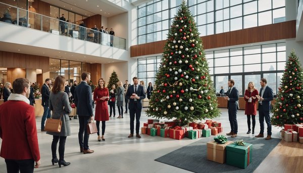 Comment organiser un arbre de Noël en entreprise qui marque les esprits ?